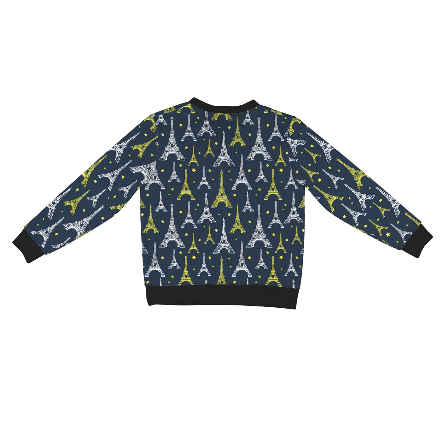 Eiffel Tower Star Print Women's Cardigan