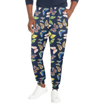 Butterfly Beautiful Print Pattern Men's Casual Track Pants