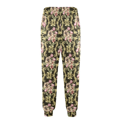 Baroque Pattern Print Design 02 Men's Casual Track Pants