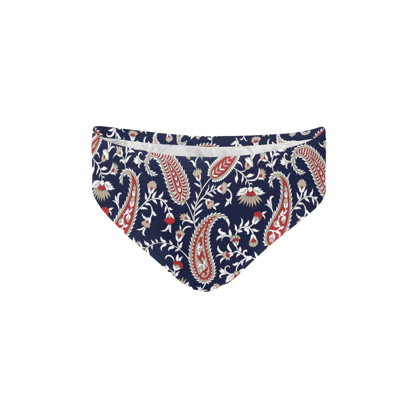 Paisley Pattern Print Design A05 Men's Swimming Briefs