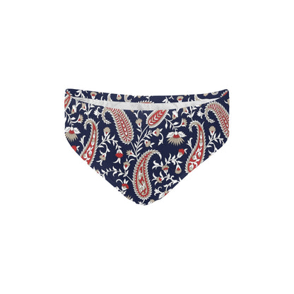 Paisley Pattern Print Design A05 Men's Swimming Briefs