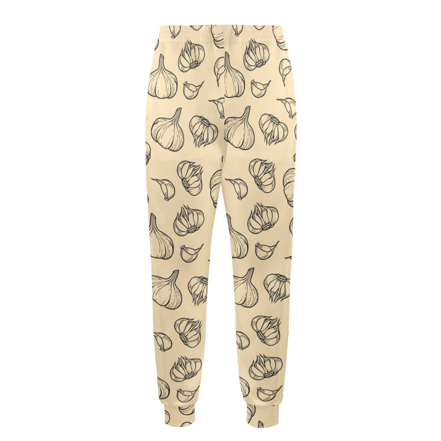 garlic Design Print Pattern JJ0248 Men's Casual Track Pants