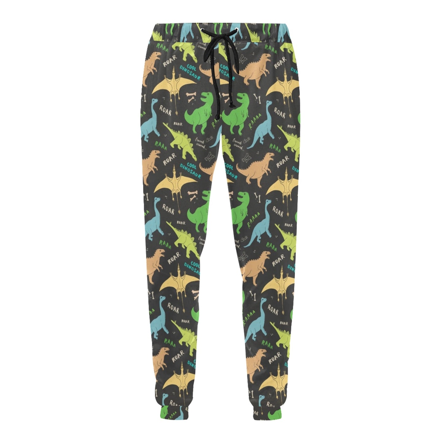 dinosaur Design Print Pattern JJ0107 Men's Sweatpants