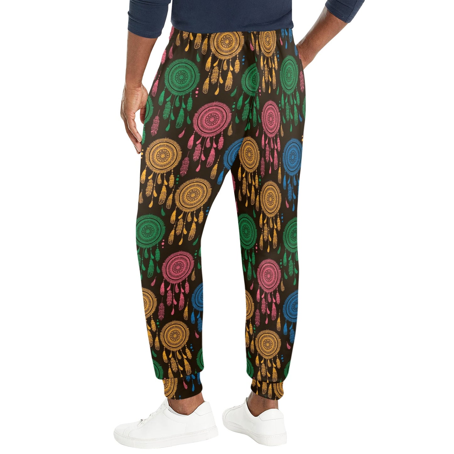 dream colorful catcher Design Print Pattern JJ0153 Men's Casual Track Pants