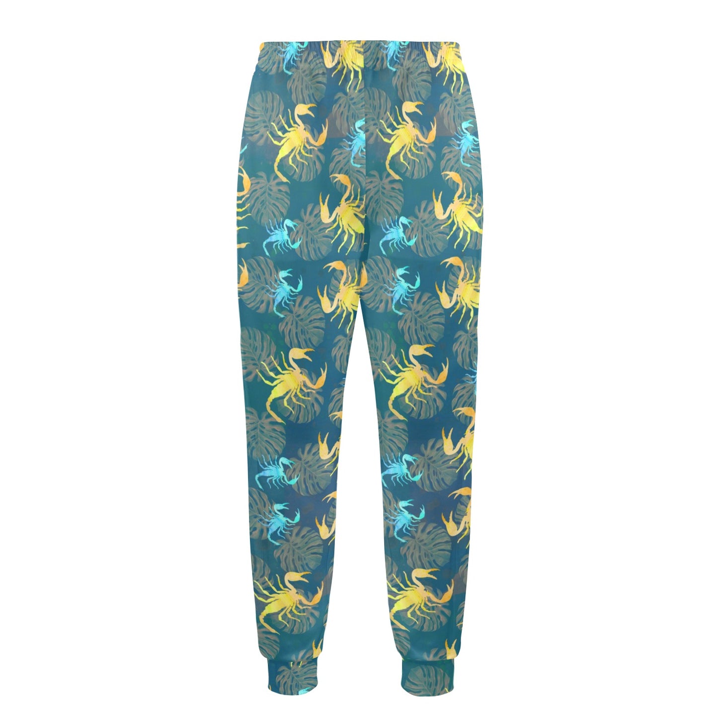 Scorpion Pattern Print Design 02 Men's Casual Track Pants