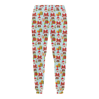 Santa Christmas Themed Print Design LKS303 Men's Sweatpants