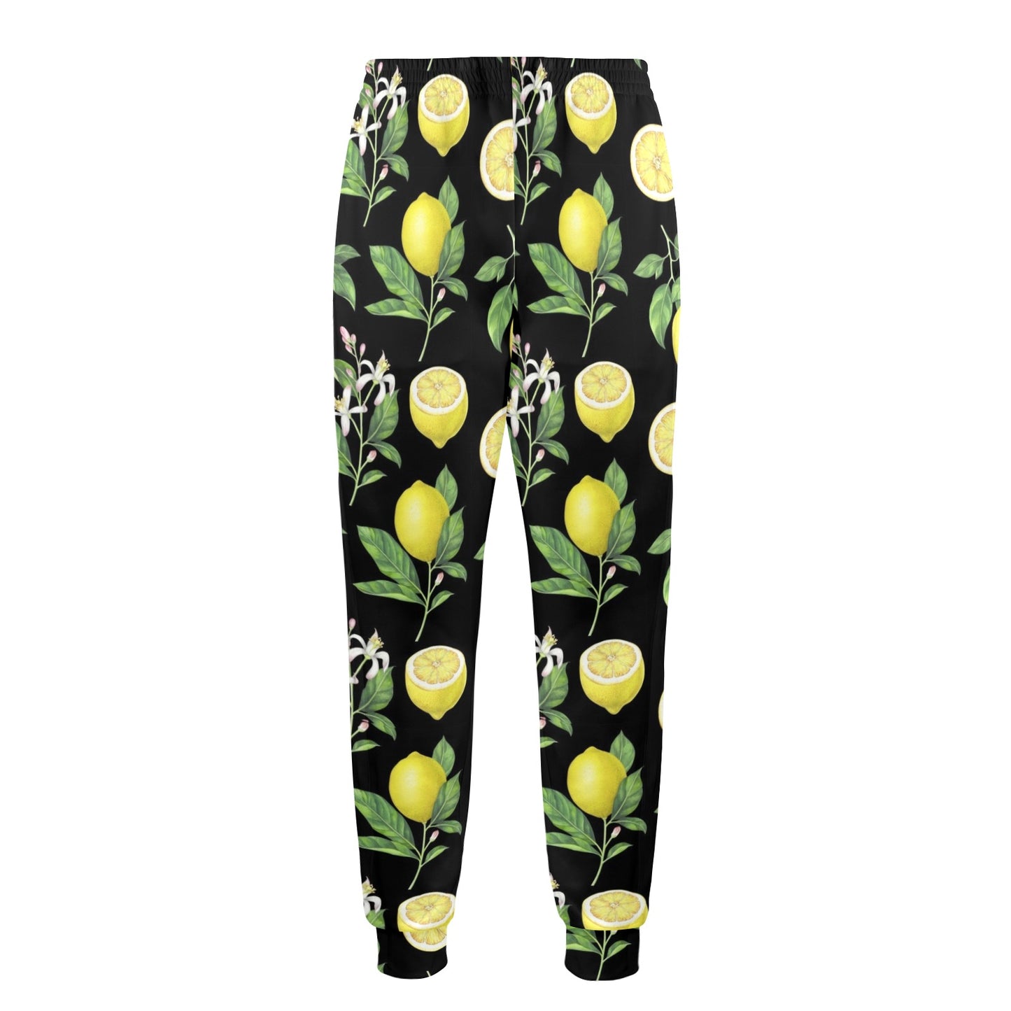 Lemon Pattern Print Design LM02 Men's Casual Track Pants