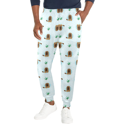 Platypus Pattern Print Design A04 Men's Casual Track Pants