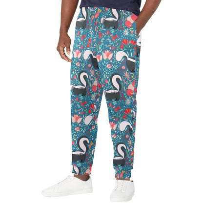 Skunk Print Design LKS302 Men's Casual Track Pants