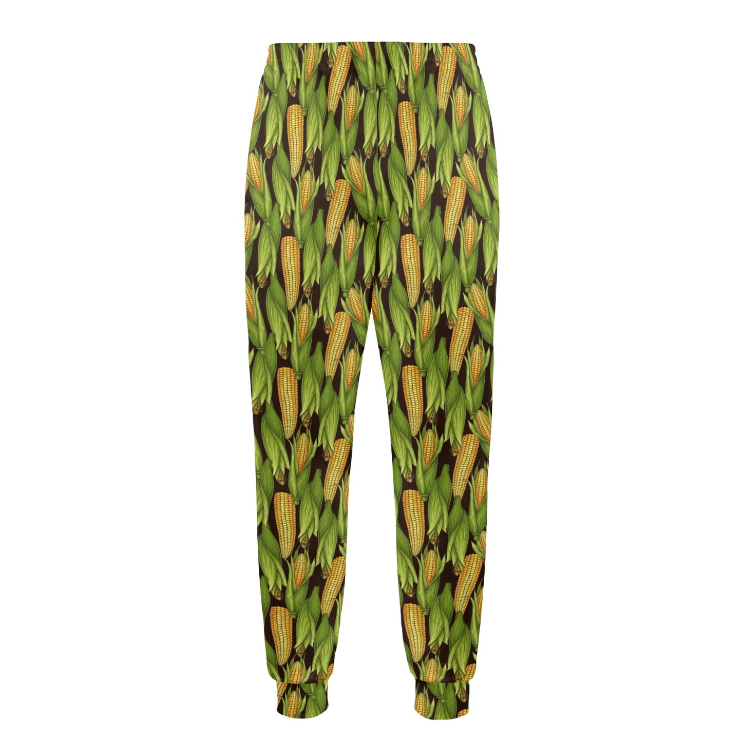 Agricultural Corn cob Print Men's Casual Track Pants