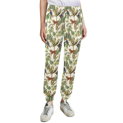 Safari Animal Print Design LKS304 Women's Casual Track Pants