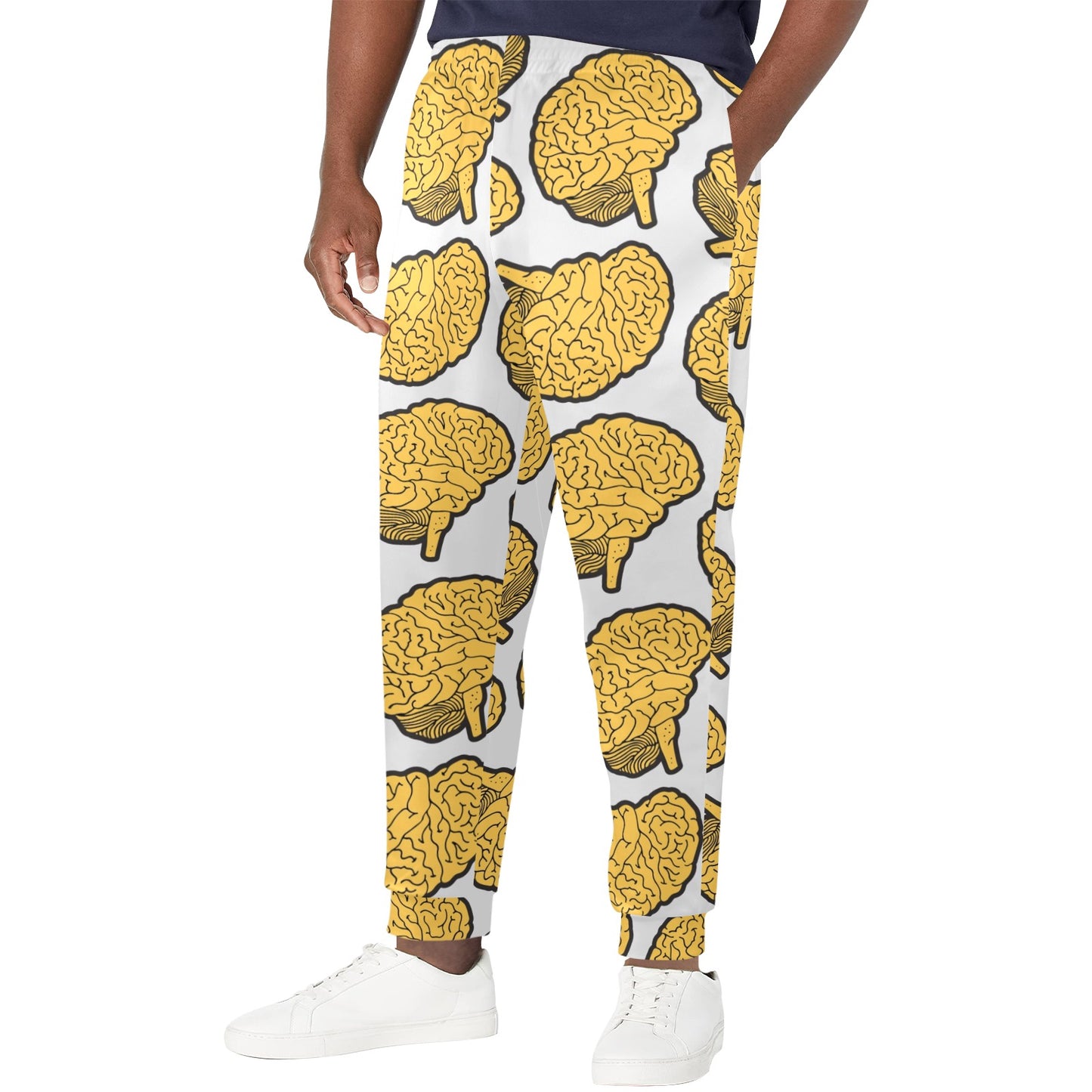 Psychology Pattern Print Design A01 Men's Casual Track Pants