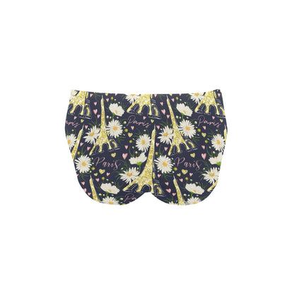 eiffel tower Design Print Pattern JJ0179 Men's Swimming Briefs