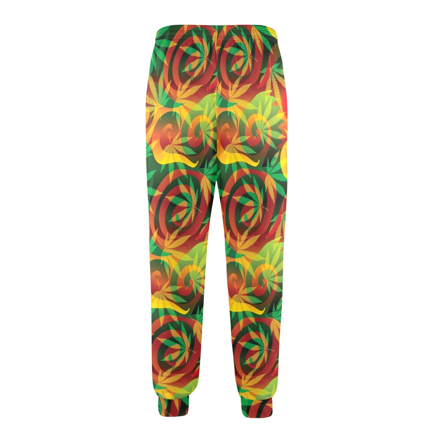 Rastafarian Pattern Print Design A01 Men's Casual Track Pants