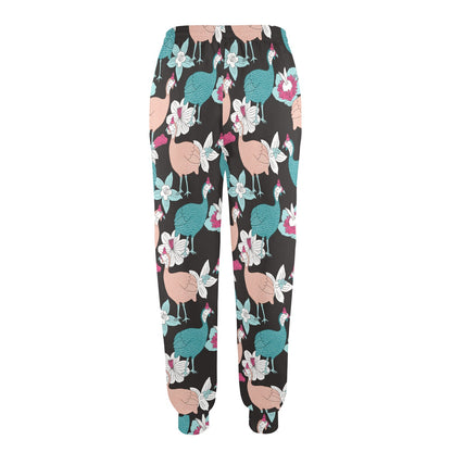 Guinea Fowl Pattern Print Design 03 Women's Casual Track Pants