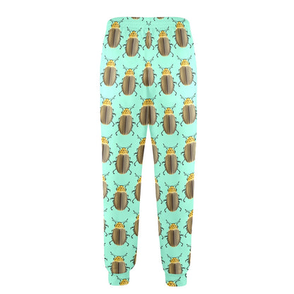 Colorado potato beetles Design Print Pattern JJ041 Men's Casual Track Pants