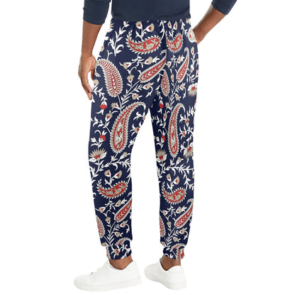 Paisley Pattern Print Design A05 Men's Casual Track Pants