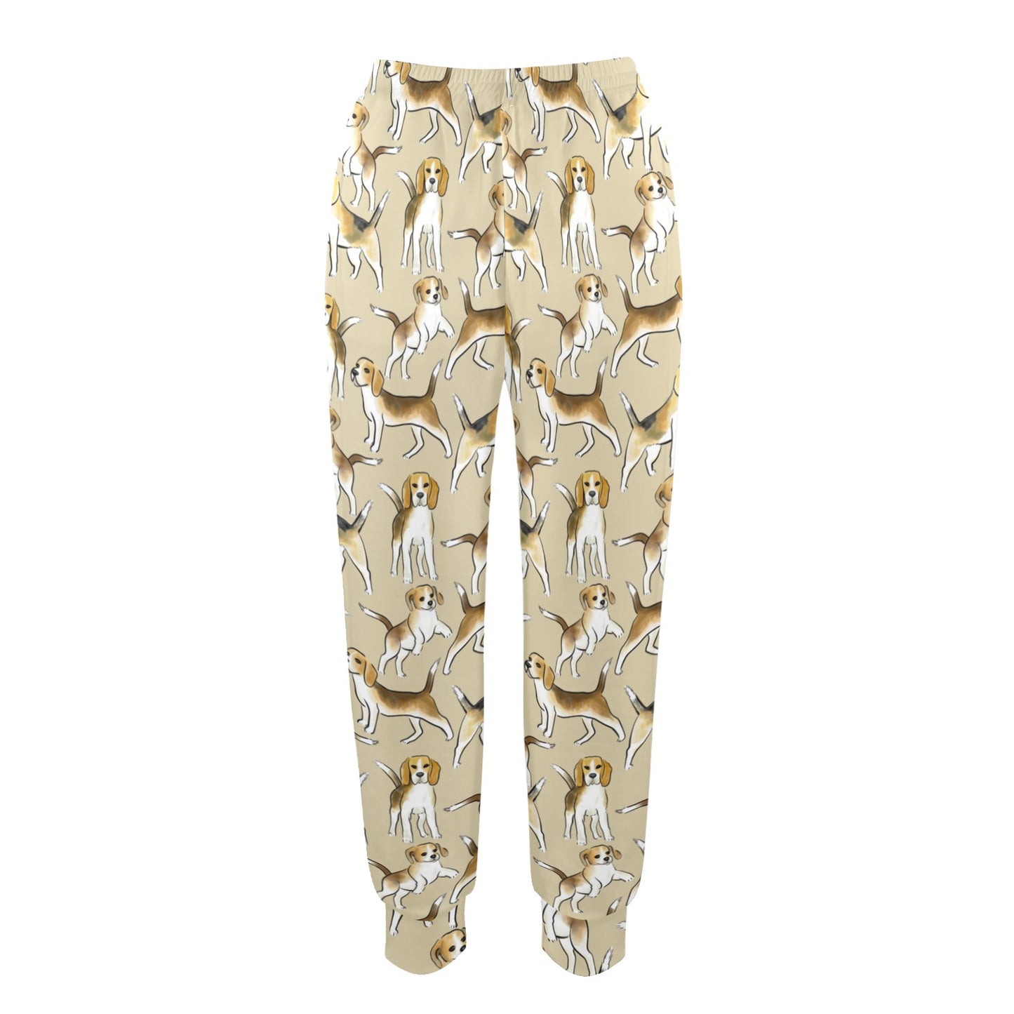 Beagle Pattern Print Design 04 Women's Casual Track Pants