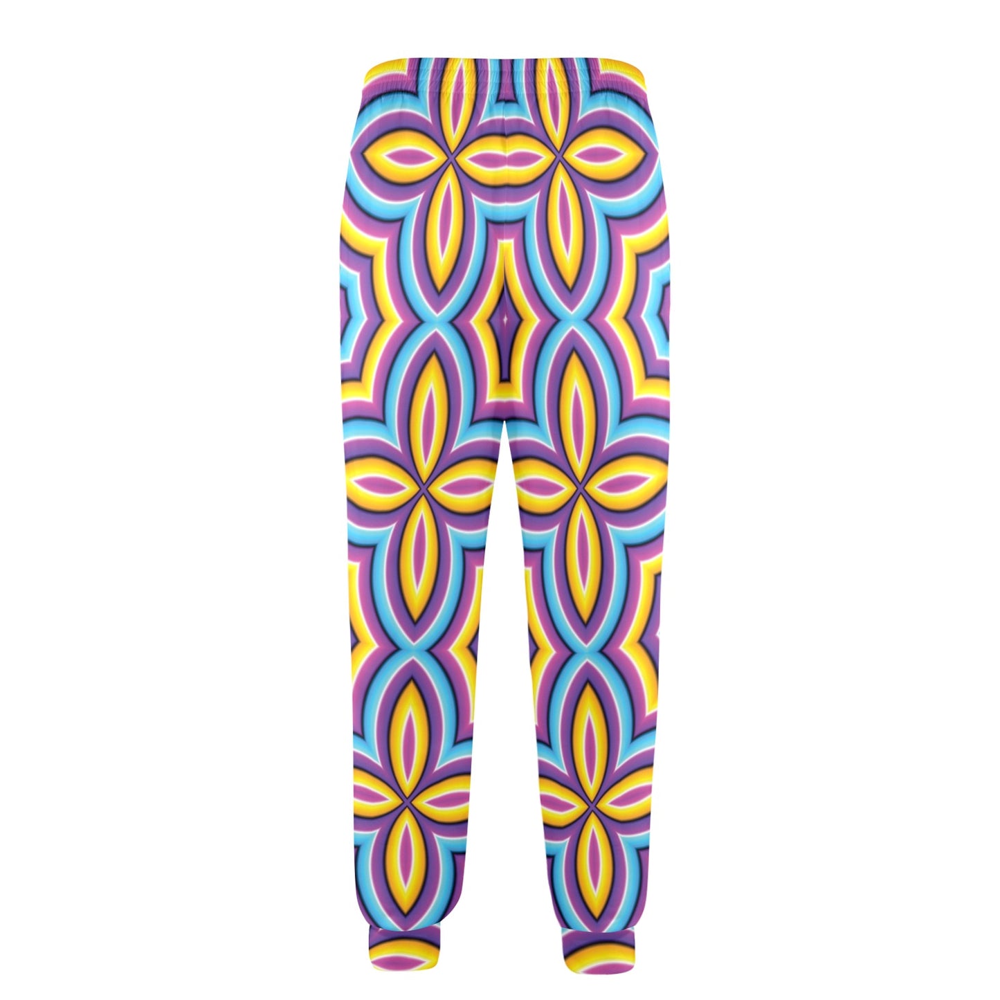 Optical illusion Pattern Print Design A03 Men's Casual Track Pants