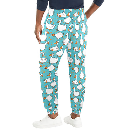Goose Print Design LKS403 Men's Casual Track Pants