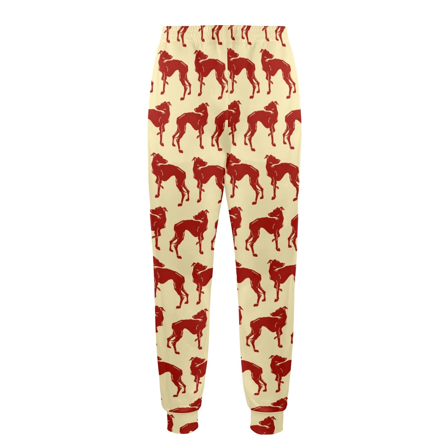 Greyhounds Design Print Pattern JJ0294 Men's Casual Track Pants