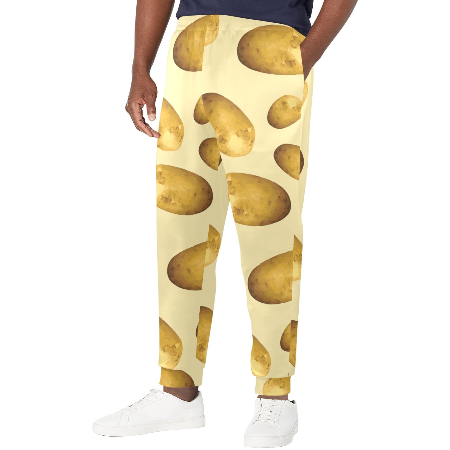 Potato Pattern Print Design A01 Men's Casual Track Pants