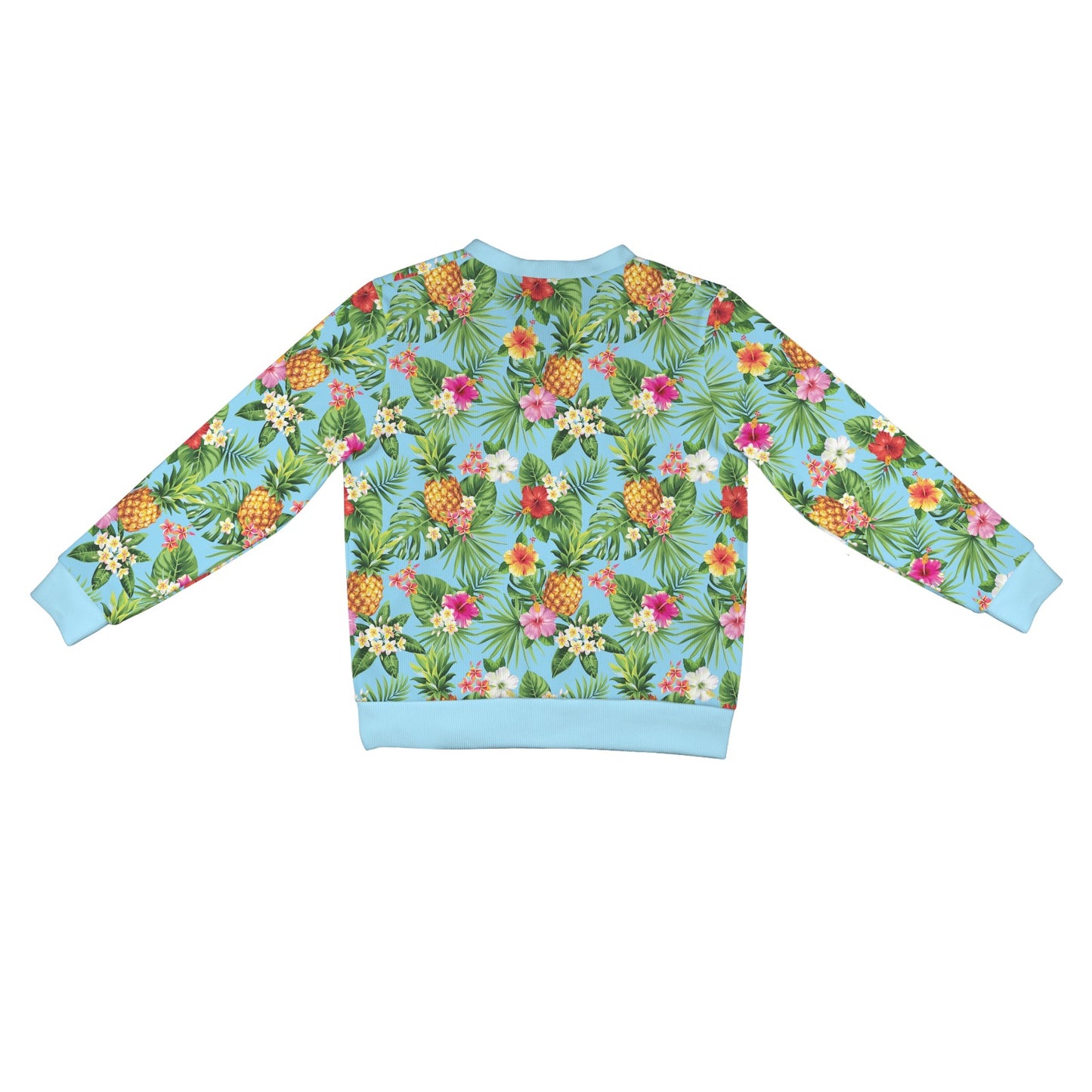 Pineapple Hawaiian flower Tropical Women's Cardigan