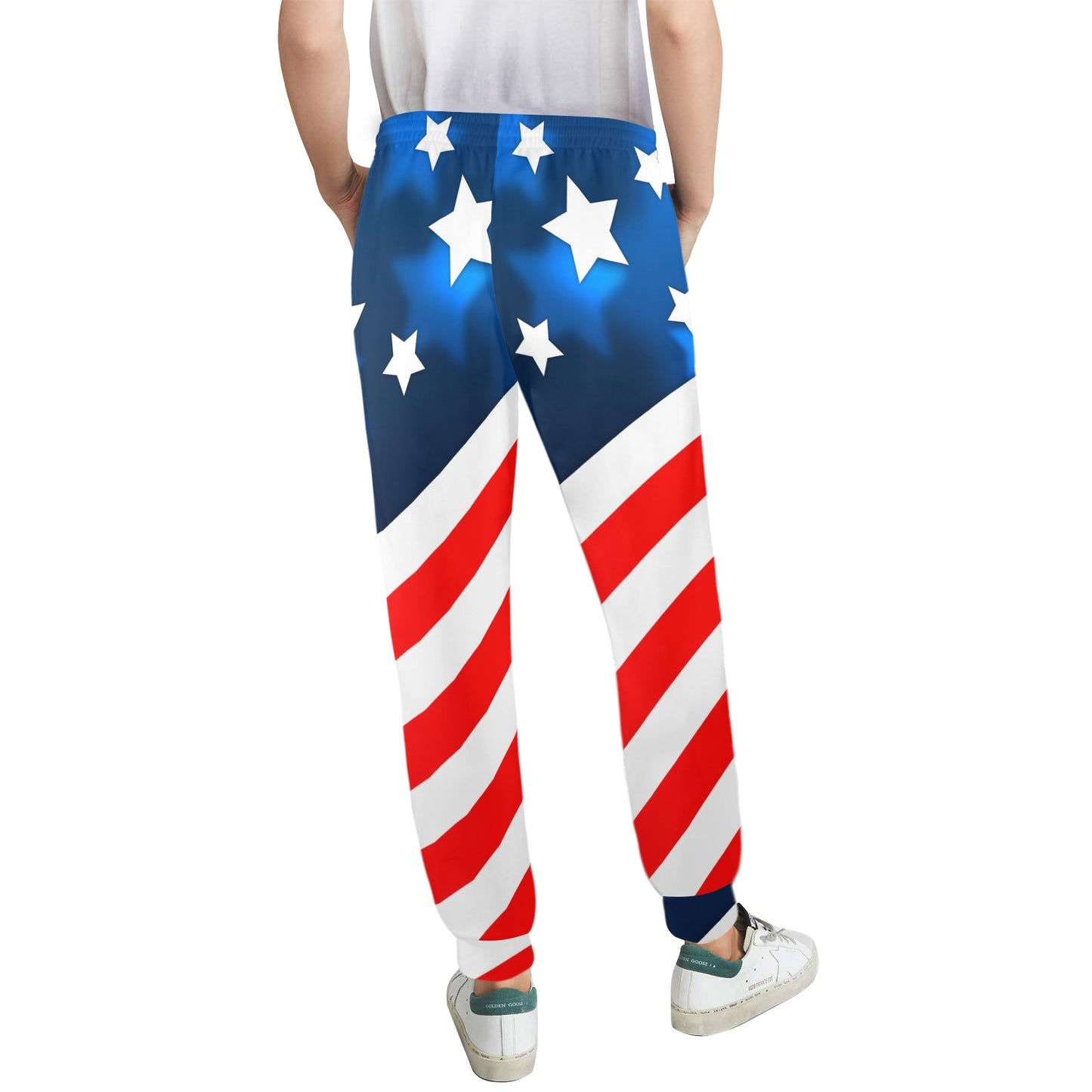 American flag Style Women's Casual Track Pants