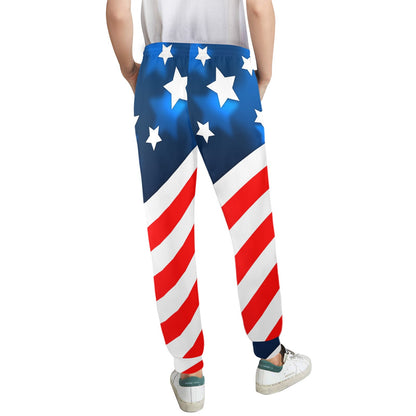 American flag Style Women's Casual Track Pants