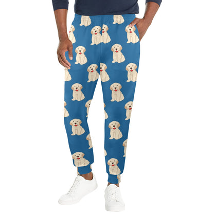 Golden Retriever Design Print Pattern JJ0279 Men's Casual Track Pants