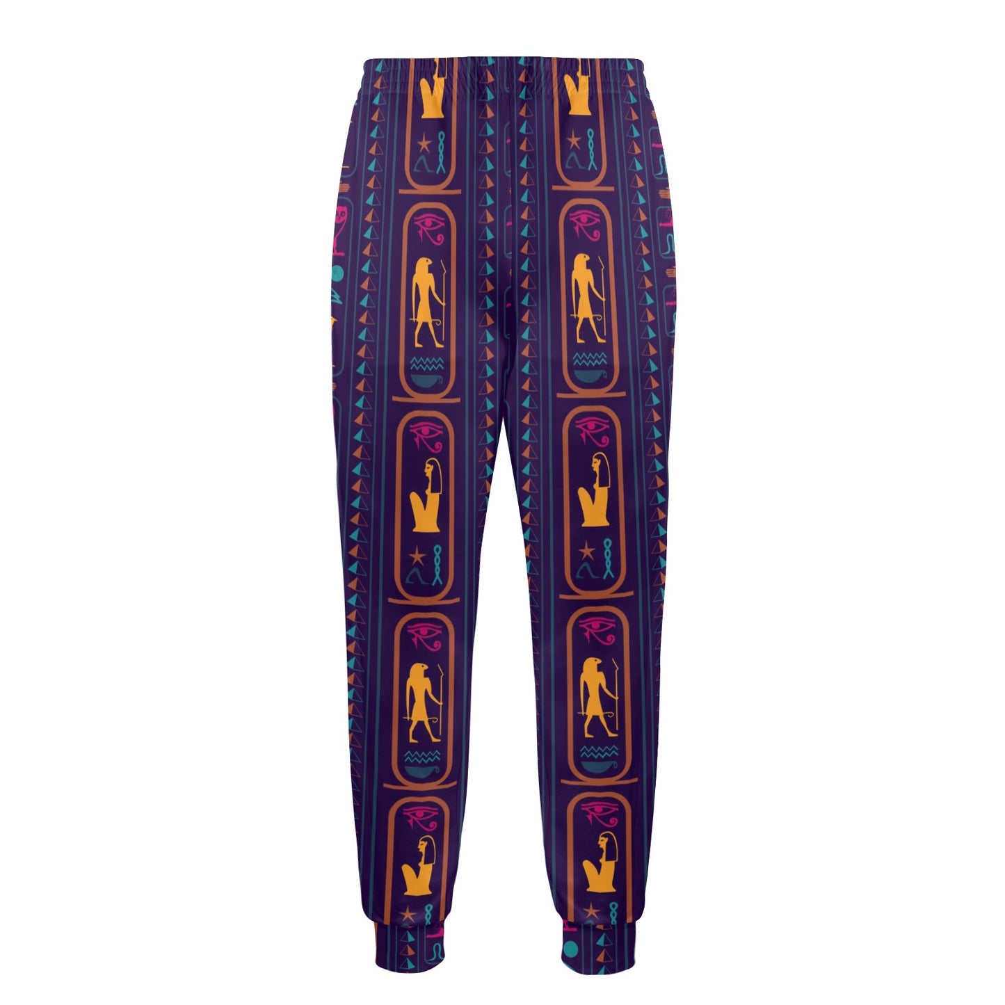 egyptian Design Print Pattern JJ0175 Men's Casual Track Pants