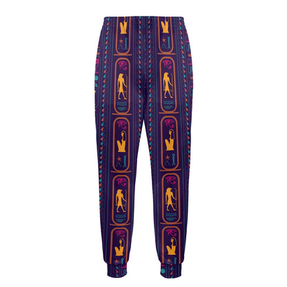 egyptian Design Print Pattern JJ0175 Men's Casual Track Pants