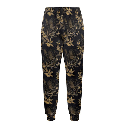 Parakeet Pattern Print Design A05 Men's Casual Track Pants