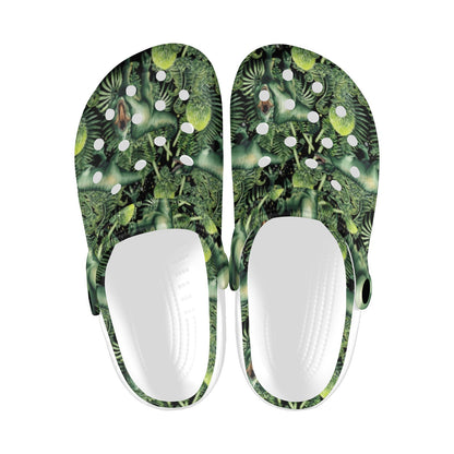 Dinosaur T Rex Print Pattern Unisex Clogs Shoes