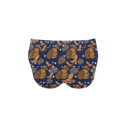 Cowboy Pattern Print Design 03 Men's Swimming Briefs