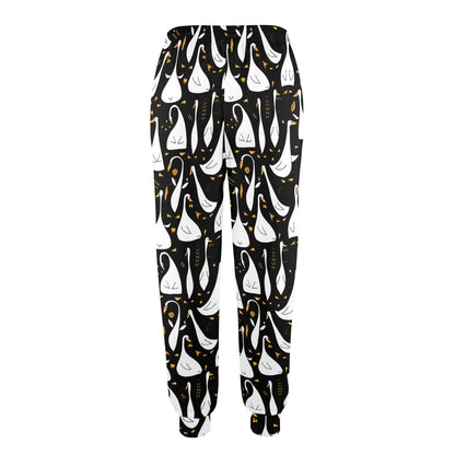 Goose Print Design LKS401 Women's Casual Track Pants