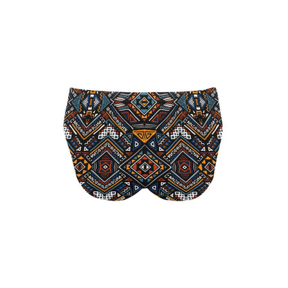 African Kente Print v2 Men's Swimming Briefs