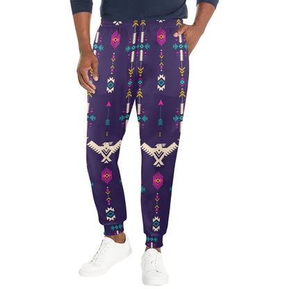 Native American Eagle Indian Pattern Men's Casual Track Pants
