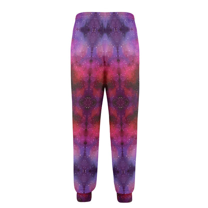 galaxy Design Print Pattern JJ0238 Men's Casual Track Pants