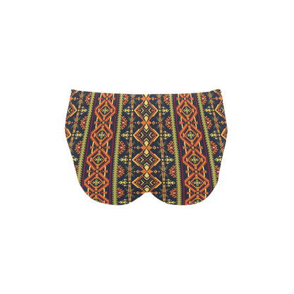 Kente Classic Design African Print Men's Swimming Briefs