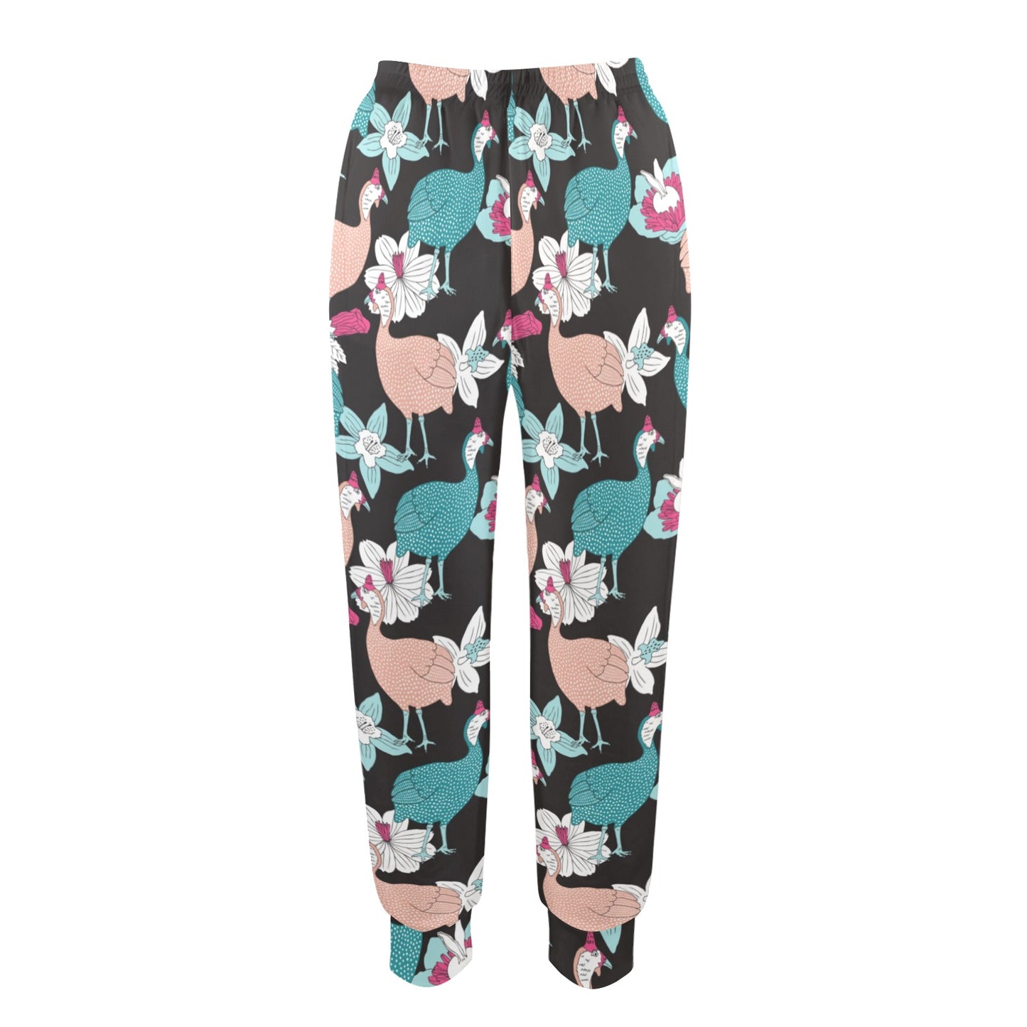 Guinea Fowl Pattern Print Design 03 Women's Casual Track Pants