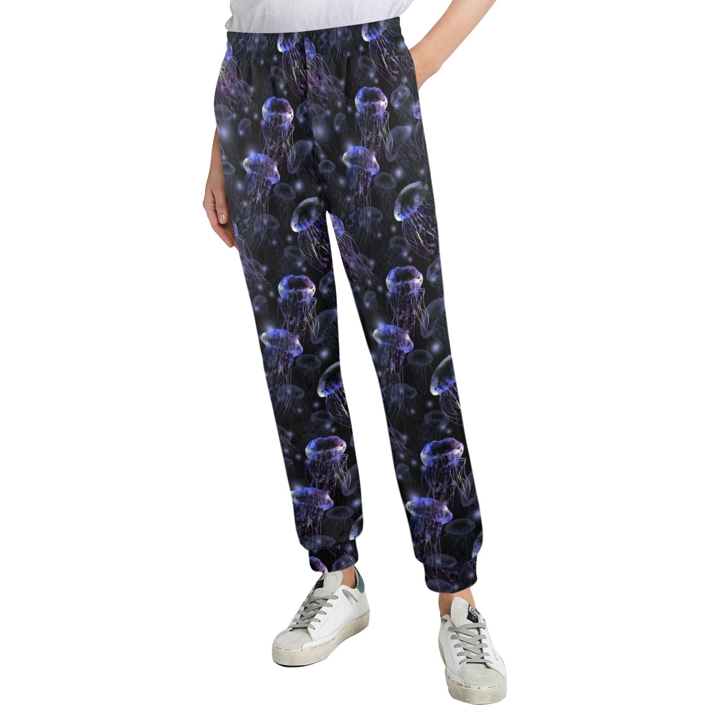 Jellyfish Themed Women's Casual Track Pants