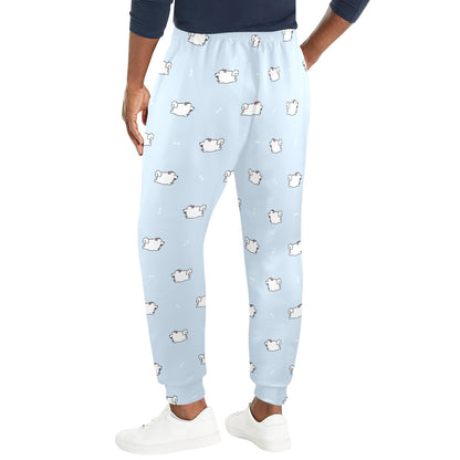 Samoyeds Print Design LKS302 Men's Casual Track Pants