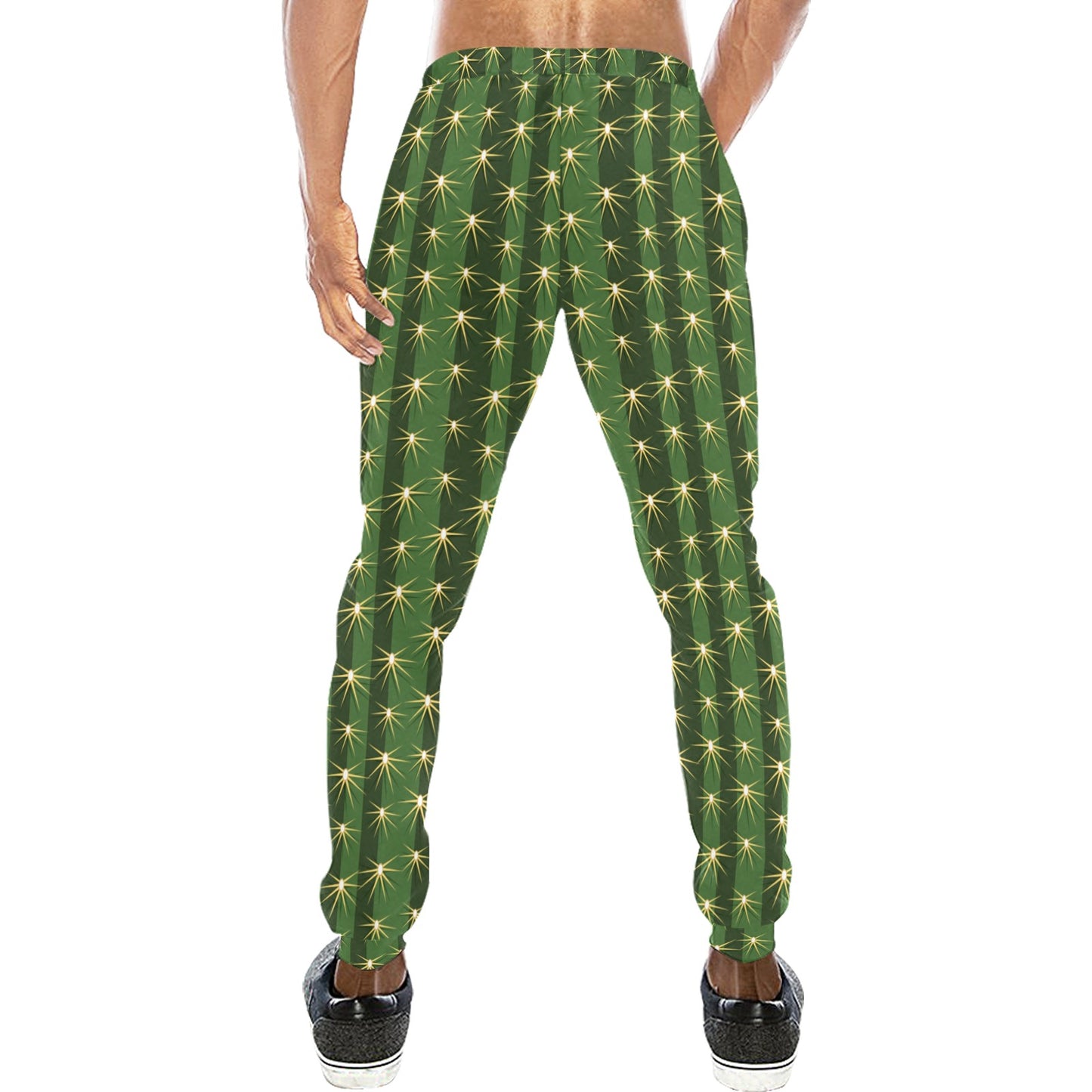 Cactus Skin Print Pattern Men's Sweatpants