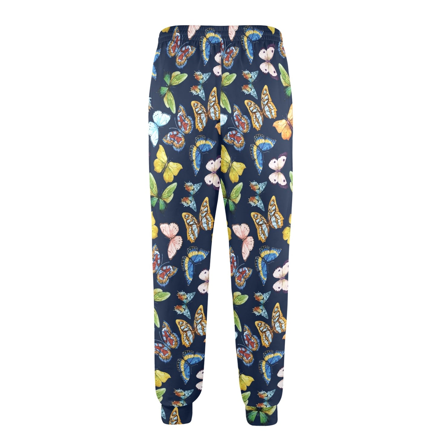Butterfly Beautiful Print Pattern Men's Casual Track Pants