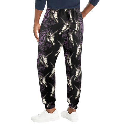 Unicorn Skull head Men's Casual Track Pants