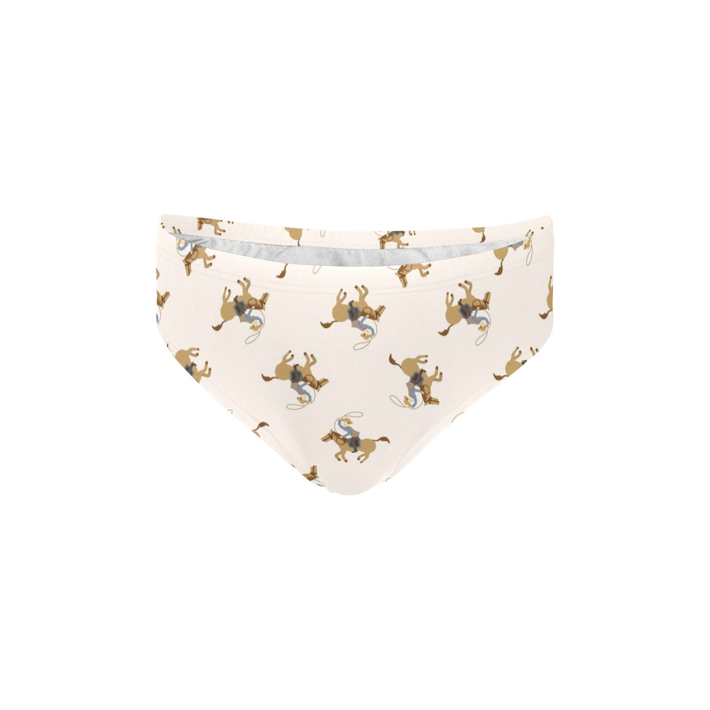 Cowboy Pattern Print Design 01 Men's Swimming Briefs