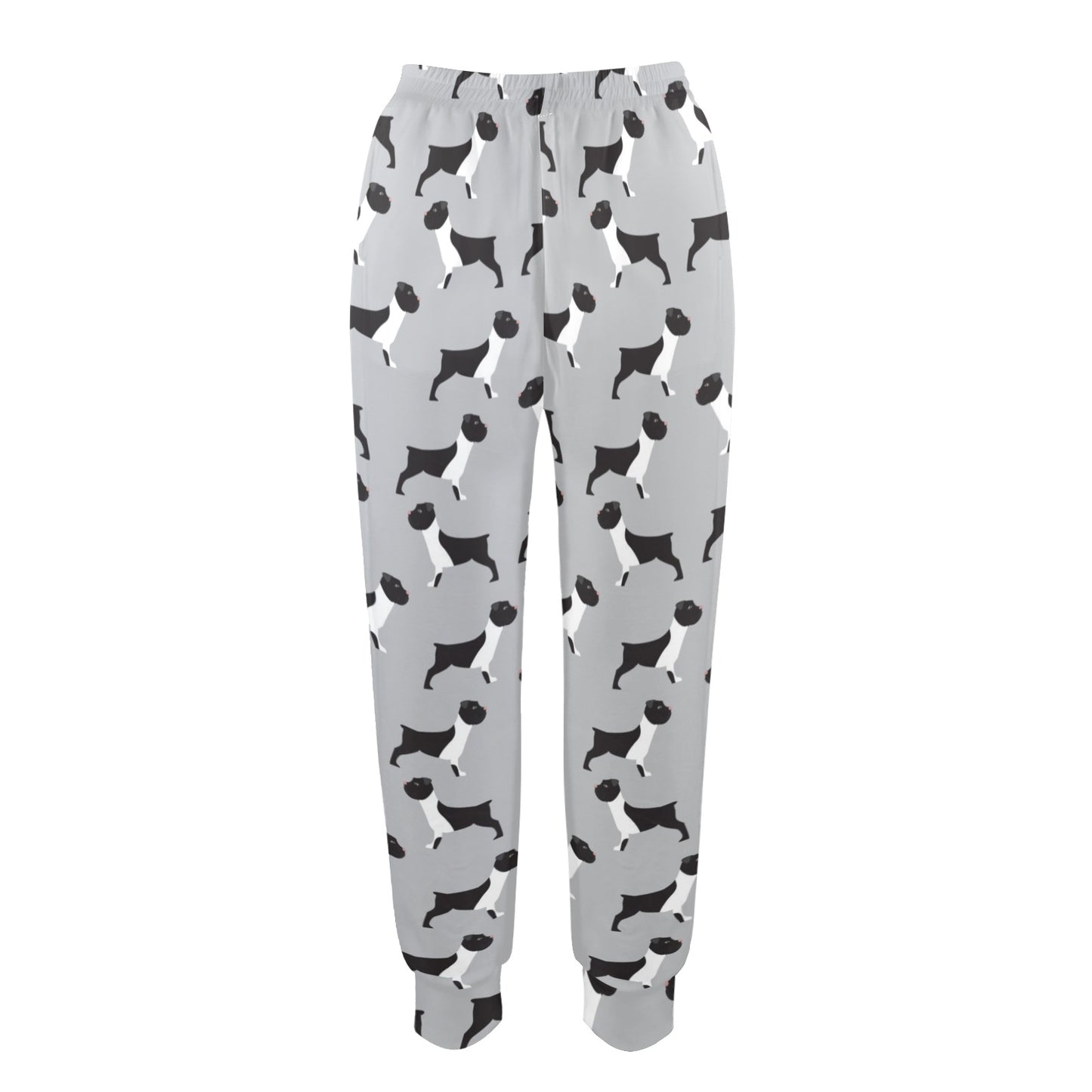 Boxers Pattern Print Design 01 Women's Casual Track Pants