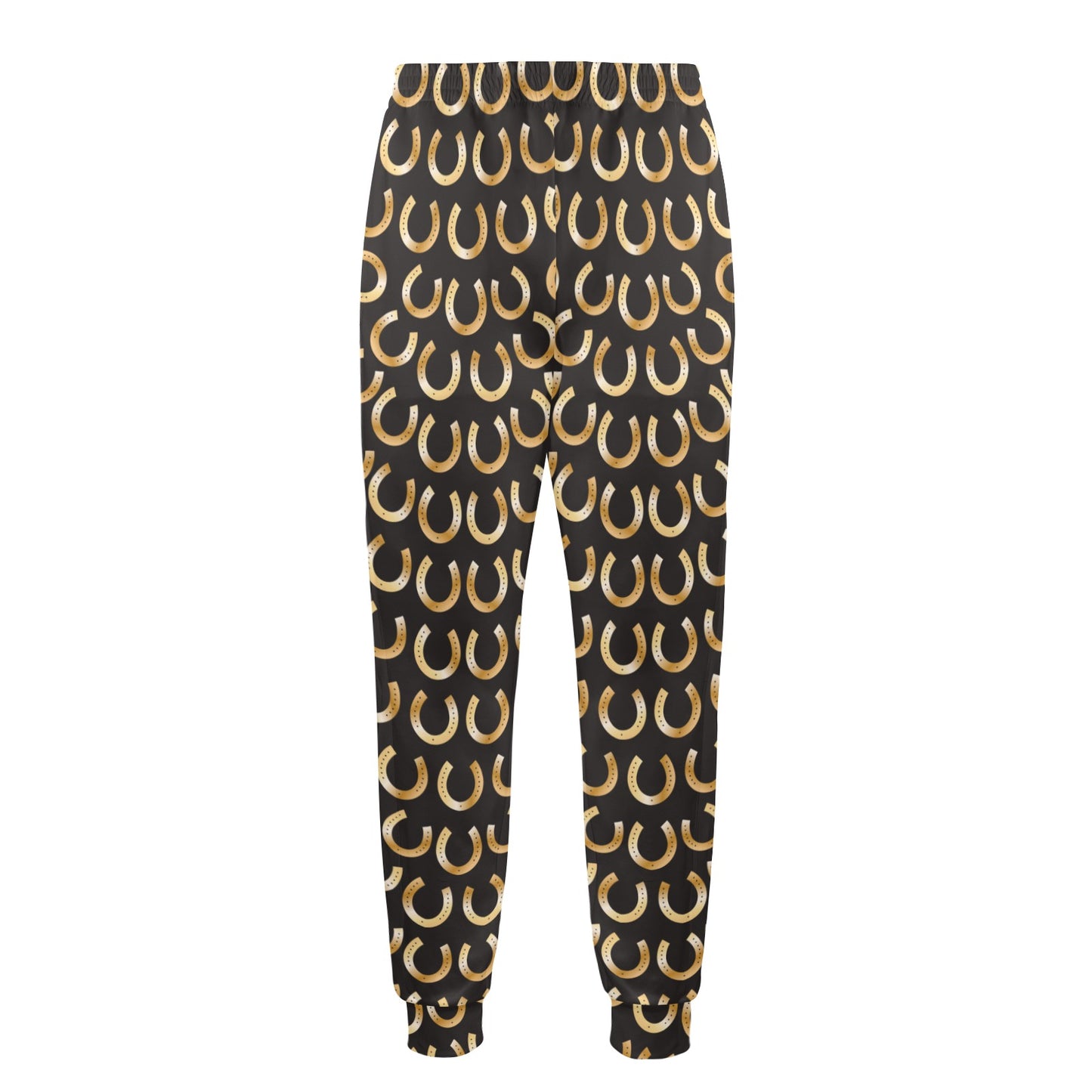 Horseshoe Print Design LKS304 Men's Casual Track Pants