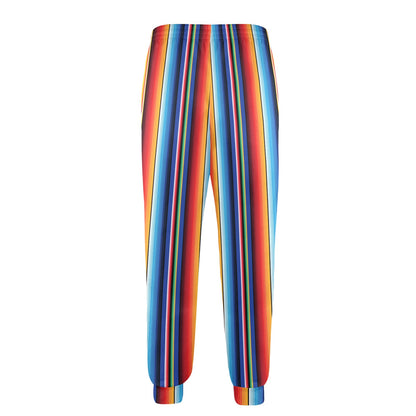 Mexican Blanket Stripe Print Pattern Men's Casual Track Pants